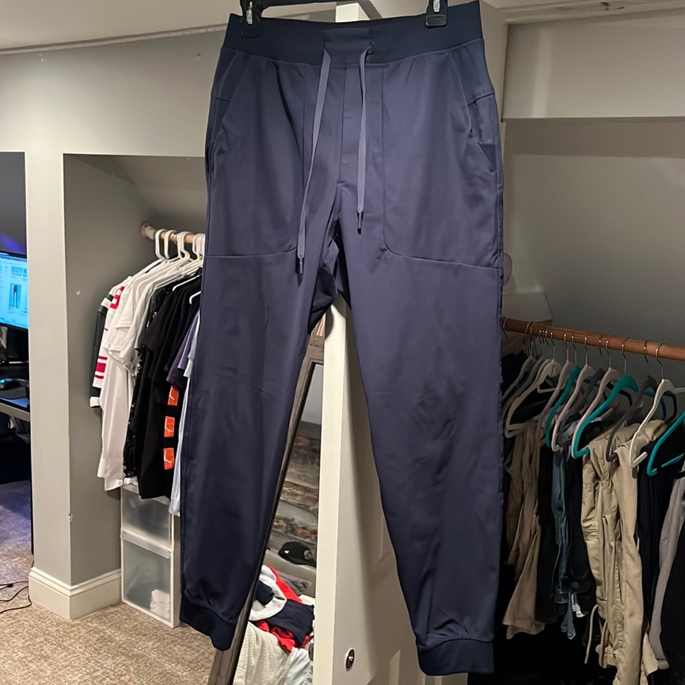 Men’s Blue LuluLemon City Swear Joggers